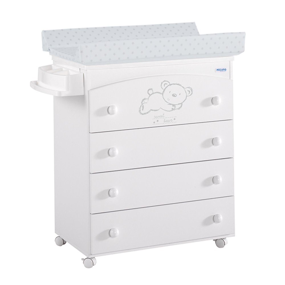 Bañera sweet bear color blanco-estrellas gris