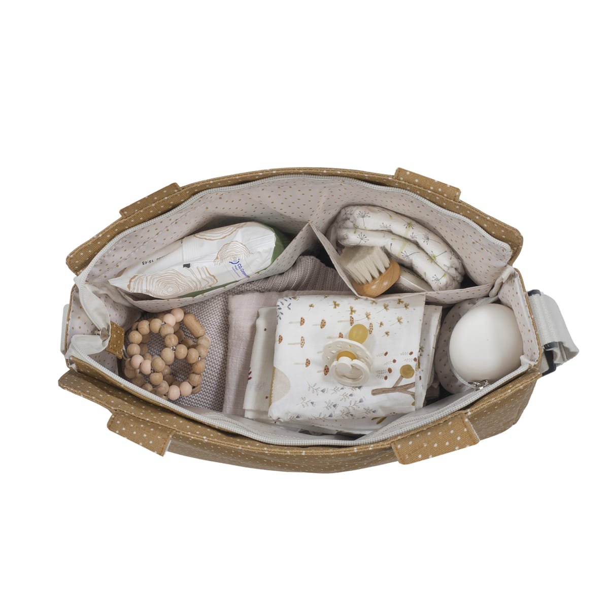 Bolsa Canastilla Topito Poppy Canela Walking Mum - Imagen 3