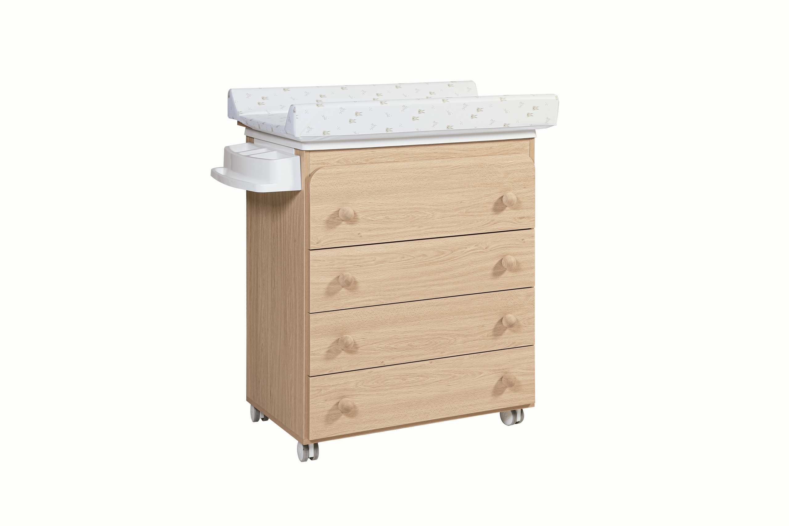 Mueble Bañera Cambiador Cajón Redondo